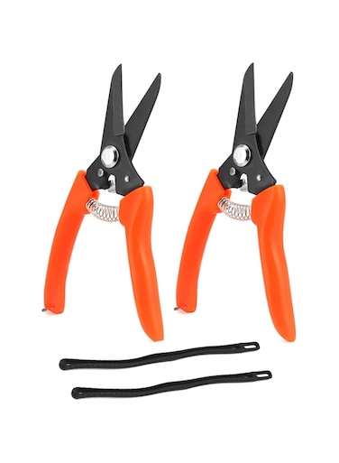 TERRIFI 2 Pack Goat Hoof Trimmers, 7" Multipurpose Shrub Trimmer, Suitable for Cattle Sheeps Horses, Pruning Potted Plants