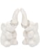 FACAICAI 2 Pack Elephant Ring Holder for Jewelry, Engagement Ring Display Holder Stand Trinket Trays, Cute White Elephant Lucky Decoration (White)