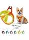 Doco DCA308XS Athletica Quick Fit V Mesh Dog Harness, Extra Small, Orange