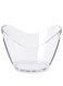 Ice Bucket , 8L Clear Ice Bucket,Acrylic Plastic Tub for Drinks and Parties, Food Grade