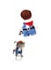 Sweet seven Pet Cowboy Halloween Costume with Hat - Funny Cosplay Apparel for Small Dogs and Cats Dress up your furry friend in style with our Pet Cowboy Halloween Costume(Size M).