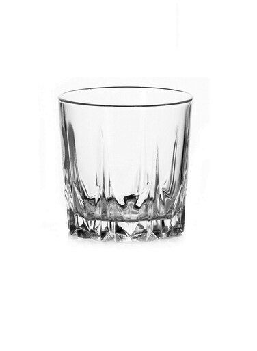 6-Piece Karat Drink Glass Set Clear 200ml Clear