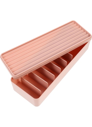 Pink Multi-Functional Storage Box for Kids' Toys and Essentials Storage