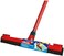 Vileda Floor Wiper Easy Fix 42 CM with a Stick, Cloth Fix Slot, High water Wiping Efficiency, Foam, 42 x 4 x 136 CM