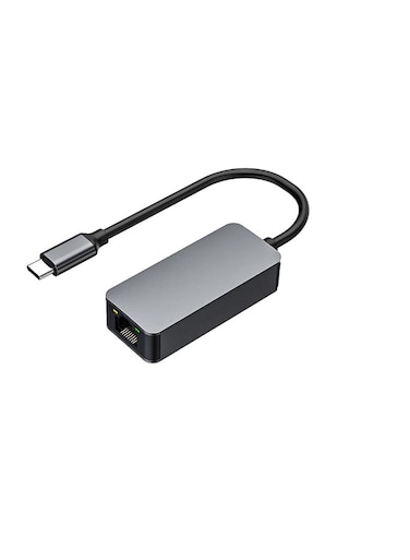 High-Speed USB C to 2.5G Ethernet Adapter   Type C to RJ45 Wired Network Converter   Compatible with MacBook, Surface Pro, iPad Pro 2024, Switch, PS5, XPS15/13, Huawei P60,