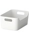 Ikea 301.550.19 VARIERA Box, White, 24 x 17 cm, HomeImprovement, Colour