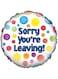 Sorry You're Leaving Foil Balloon