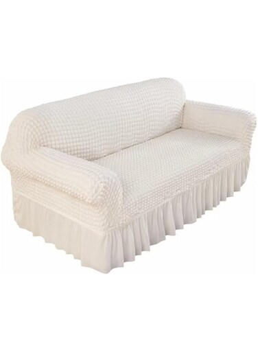 COOLBABY Universal High Elastic Sofa Cover Puff Sleeve Yarn Skirt Two-person Armchair Furniture Protection All-Inclusive