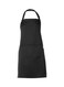 Restaurant Apron with Adjustable Neck Belt Black 30 x 1.5 x 20cm