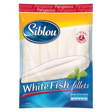 Siblou White Fish Fillets, 500g