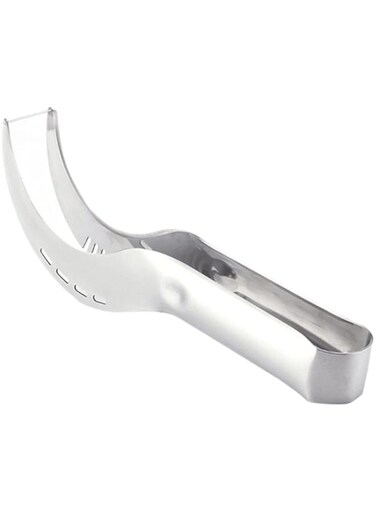 Dubai Gallery Watermelon And Cantaloupe Slicer Silver