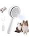 Cat Steam Brush, 3-in-1 Cat Steam Brush with Water Tank, Pet Grooming for Shedding, Tangles, and Loose Hair &ndash; Ideal for Long and Short-Haired Cats &ndash; Travel-Friendly with Release Button