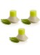 Packs Portable Salad Dressing Containers, Silicone Squeeze Bottle, Leak Proof Cap, Kitchen Tool Small Dip Condiment Dispensers, Mini Food Storage Containers (3)