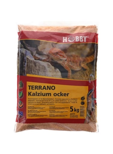 Hobby Terrano Calcium 2-3 mm dia, 5 kg, ochre