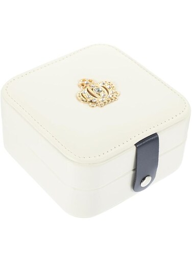 Oasisgalore Travel Jewellery Box Organizer medium for Girls Women, Small Jewelry Organizer Bag Jewellery Organiser Pouch Necklace Organizer