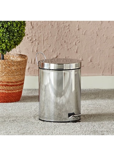 Box Tamara Stainless Steel Pedal Bin 5 L