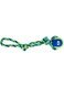 Zeus K9 Fitness by Zeus Rope Tug with Tennis Ball - 43.2 cm