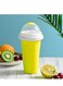 Maker Silicone Cup,Quick Frozen Smoothies Slushy Ice Cream Maker Smoothie Pinch Ice Cup