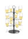 Angju Champagne Tower Cocktail Tree Stand, Wine Glass Display For Drinks, 3 Tier - 12 Holders Cocktail Glass Holder For Champagne, Cocktails, Martini, Margarita Cups at Weddings, Bridal Shower
