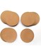 bpa Do-it-Yourself Plain Round MDF Coasters Set of 12- for ActivitydecoupageDIY Coasters (3.5 IN Round)