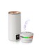 Lifestyle Fluxmix Stirring Cup 350mL with Speaker and Blender / LED Display / Wireless Streaming / Travel Mug / Portable Mixer - White