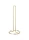 Spectrum Diversified Euro Holder for Kitchen Countertops, Bars &amp; Dining Tables Steel Paper Towel Stand, Fits Standard &amp; Jumbo Rolls, Gold