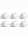 Premium Large Ceramic 14 oz Mug set &acirc;&euro;&ldquo; 4 pieces   durable everyday Coffee, Tea &amp; Beverage Mugs for home and office use