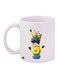 Minions Printed Coffee Mug White/Blue/Yellow 11ounce