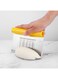 Stainless Steel Dough Scraper, Noodle Cutter Two-In-One Scraper With Scale Cutter Roll Handle Flour Dough Scraper Baking Tool, Convenient Measurements Embedded Storage Easy to Clean
