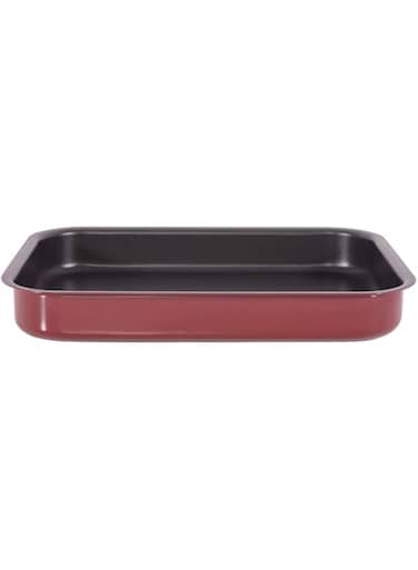 Royalford 2L Non-Stick Square Baking Tray &ndash; Large Roaster Pan &ndash; Non-Stick Coating - Induction Safe Baking Pan   Elegant Design   Square Roaster Bakeware   Ideal for Baking cakes, pies and puddings