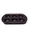 Muffin Pan &ndash; Black, 31.6 x 19.5 x 3.3 cm, 12-Cup Non-Stick