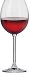 Krosno Red Wine Glasses   Set of 6   350 ML   Wine Tasting Set, Crystal Wine Glasses, Large Red Wine Glass, White Wine Glasses