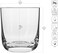 Krosno Whiskey Glasses   Set of 6   300 ML   Glamour Collection   Glass Tumblers