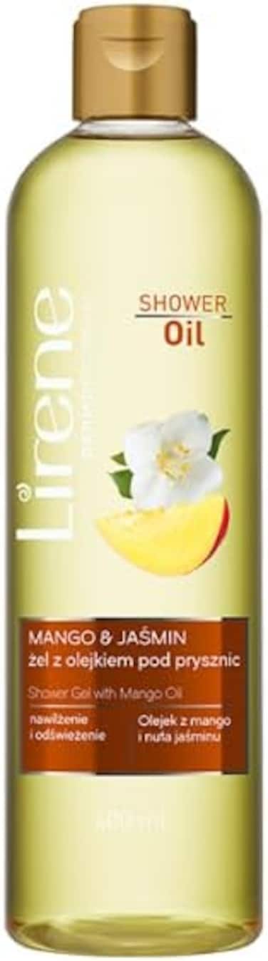 Lirene Shower Gel Mango Oil, 250ml, Hydrating And Refreshing, With Mango Wax For Soft And Moisturized Skin