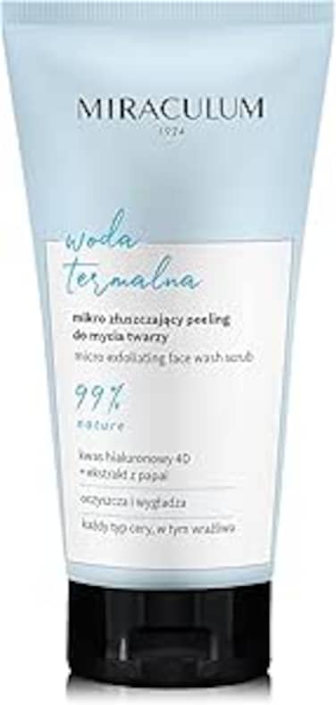 Thermal Water Micro Exfoliating Facial Wash Face Scrubber