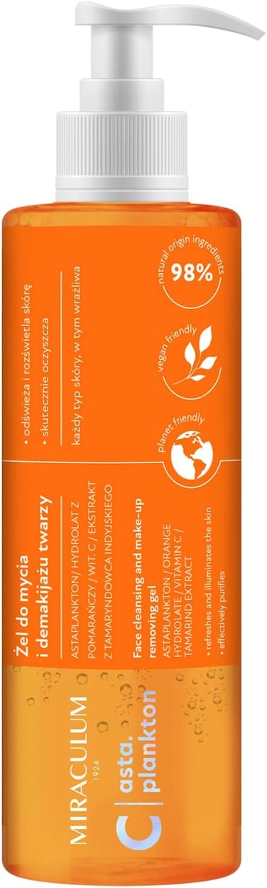 Asta Plankton C Face Cleansing and Makeup Remove Gel
