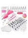 Cake Decorating Tools Kit Turntable Pastry Nozzles Cream Confectionery Bags Icing Piping Nozzles Tips Bake Tools