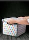 Royalford 22L Style Storage Box- Rf11285 Multi-Purpose Utility Box With Handles And Lid Break-Resistant, Light-Weight, Durable, White/Multicolour