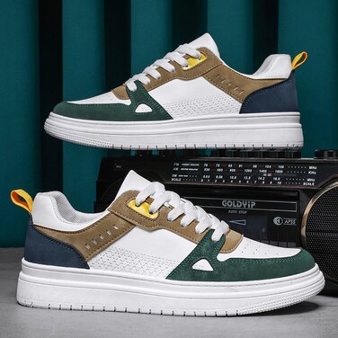 Men casual Thick Sole Wear-resistant Sports Shoes - Size 44