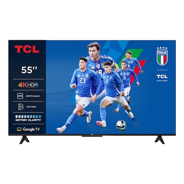TCL 55-Inch P6K LED 4K UHD HDR Smart TV  Google TV, 60Hz, HDR 10, AiPQ Processor, Dolby Audio, MEMC, HDMI 2.1, Bluetooth 5.2, WiFi 5, Bezel-less Design, (55P6K - 2025 Model)