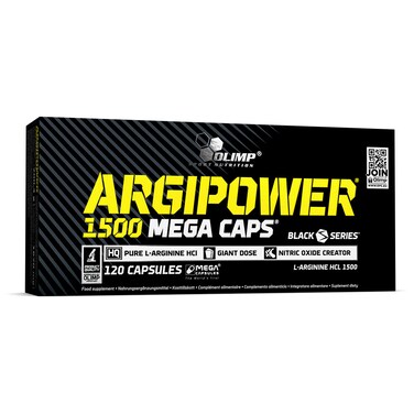 Olimp Sport Nutrition Argi Power, 120 Capsules, 1500 mg
