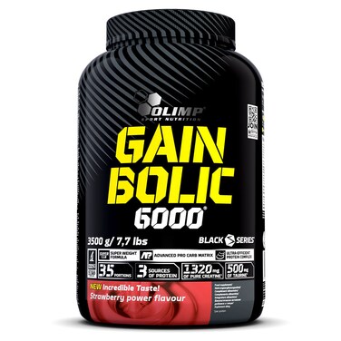 OLIMP SPORT NUTRITION Labs Gain Bolic 6000 Powder, Strawberry, Flavour, 3.5 kg