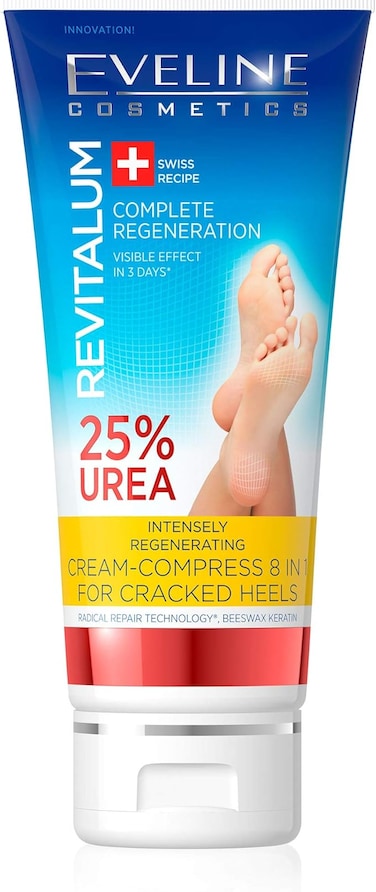 Eveline Regenerative Cream for Cracked Heels with 25% Urea - 75 ml