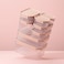 LocknLock Classic Plus Rectangle Food Container 385ml &ndash; Pink, 4-Side Locking, Stackable &amp; Leakproof