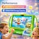 Telzeal P600 Kids Tablet Green &ndash; 7 Inch HD Display, 6GB RAM 128GB Storage, Android 10.1 OS, Dual SIM, 3000mAh Battery, WiFi, Front &amp; Rear Camera, Protective Kids Case
