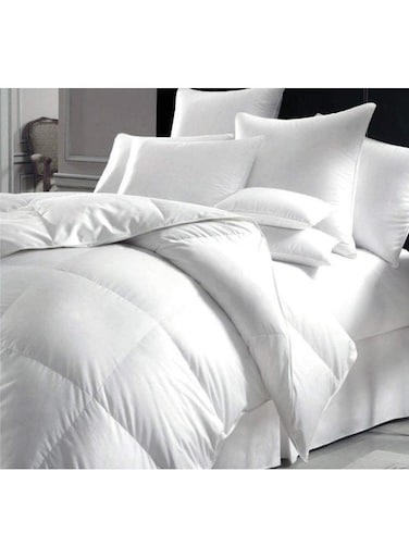 Soft Microfiber Duvet Polyester White 220 x 240cm