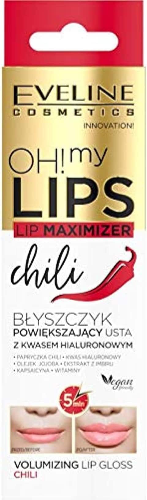 Eveline Oh My Lips Lip Maximizer Chili, 4.5ml