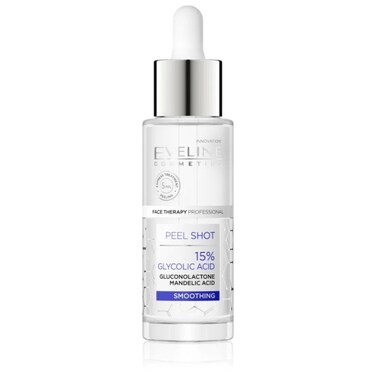 Eveline Peel Shot Glycolic Acid 15% for Smoothing and Exfoliation - 30 ml