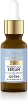 Eveline Cosmetics Duo Power 2 In 1 Hydrating Serum + Smoothing Cream, 18ml, With Hyaluronic Acid, Sea Minerals Betaine, 24 Hours Of Moisture