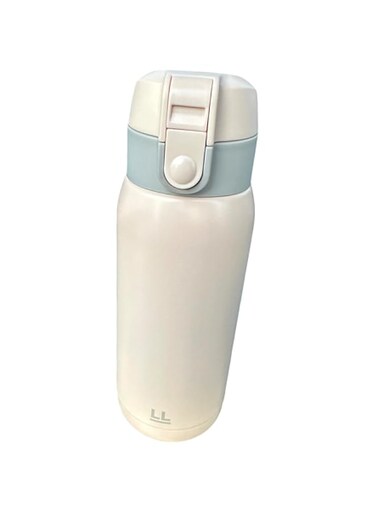 LocknLock Chubby Tumbler 370ml &ndash; Stylish Light Pink Stainless Steel Travel Mug with Double-Wall Insulation